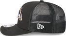 New Era Cap Co. Hats NFL ADJ / Black New Era Black Baltimore Ravens Main Trucker 9SEVENTY Stretch Snap Hat - Men's