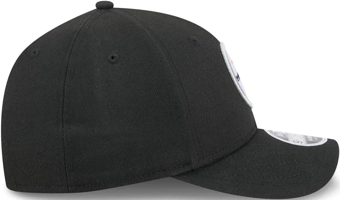 New Era Cap Co. Hats NFL ADJ / Black Youth Pittsburgh Steelers New Era Black 9FORTY M-Crown Adjustable Snapback Hat