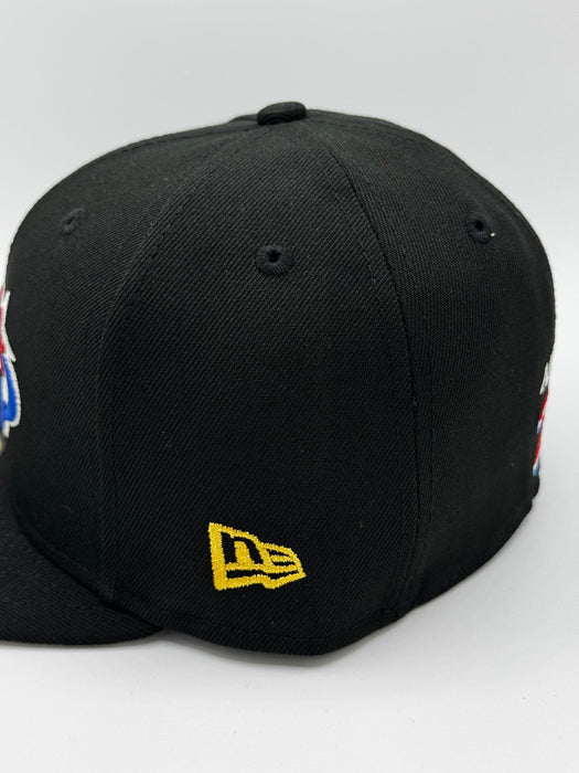 Adult USA Hockey Vintage Custom Side Patch 59FIFTY Fitted Hat - Mens