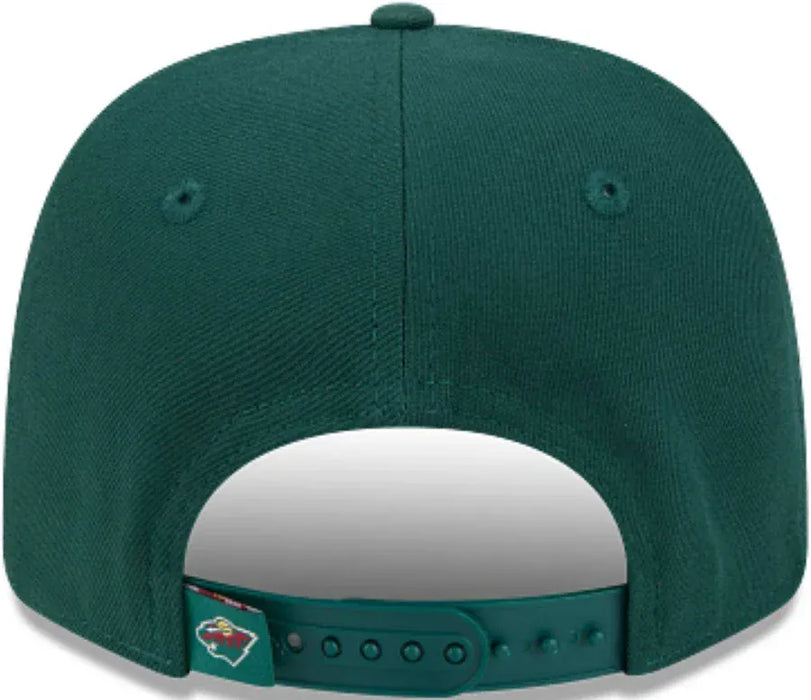 New Era Cap Co. Hats NHL SNAP Adult Minnesota Wild New Era Green Basic 9SEVENTY Stretch-Snapback Hat - Men's