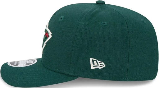 New Era Cap Co. Hats NHL SNAP Adult Minnesota Wild New Era Green Basic 9SEVENTY Stretch-Snapback Hat - Men's