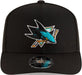 New Era Cap Co. Hats NHL SNAP / Black Adult San Jose Sharks New Era Black Basic 9SEVENTY Stretch-Snapback Hat - Men's