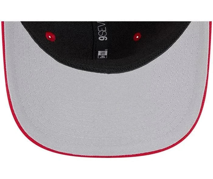 New Era Cap Co. Hats NHL SNAP / Red Adult Chicago Blackhawks New Era Red Basic 9SEVENTY Stretch-Snapback Hat - Men's