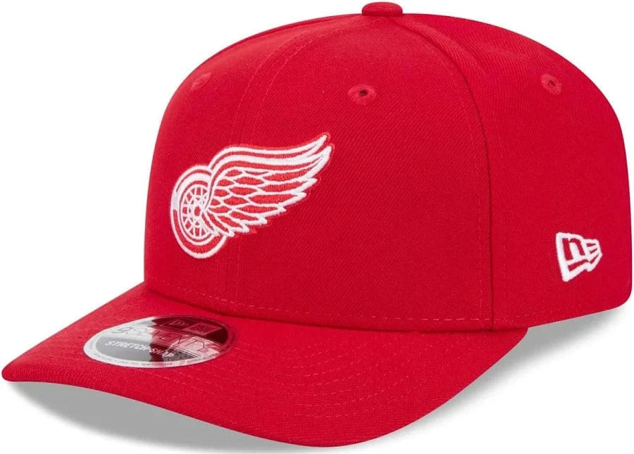 New Era Cap Co. Hats NHL SNAP / Red Adult Detroit Red Wings New Era Red Basic 9SEVENTY Stretch-Snapback Hat - Men's
