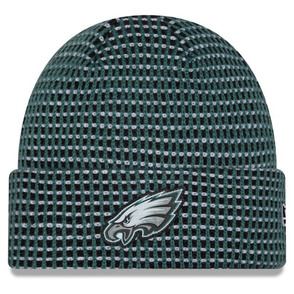 New Era Cap Co. Knit Hat OSFM Adult New Era NFL 2026 Philadelphia Eagles Green Sideline Knit-Unisex
