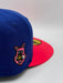 New Era Cap Co. Sized Hats MiLB Adult St. Paul Saints New Era Blue Mudonna Custom Side Patch 59FIFTY Fitted Hat - Men's
