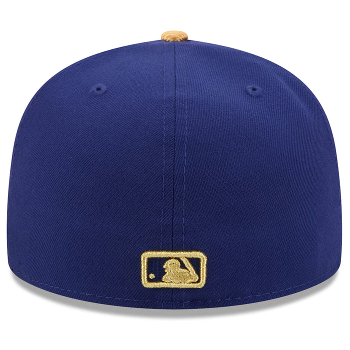 New Era Cap Co. Sized Hats MLB Adult Los Angeles Dodgers New Era 2026 Gold Collection 59FIFTY Fitted Hat - Men's