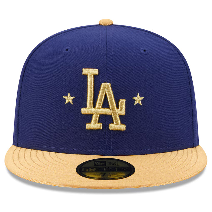 New Era Cap Co. Sized Hats MLB Adult Los Angeles Dodgers New Era 2026 Gold Collection 59FIFTY Fitted Hat - Men's