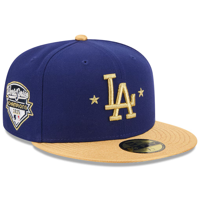 New Era Cap Co. Sized Hats MLB Adult Los Angeles Dodgers New Era 2026 Gold Collection 59FIFTY Fitted Hat - Men's