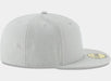 New Era Cap Co. Sized Hats MLB Adult Los Angeles Dodgers New Era Gray/White Basic 59FIFTY Fitted Hat - Men's