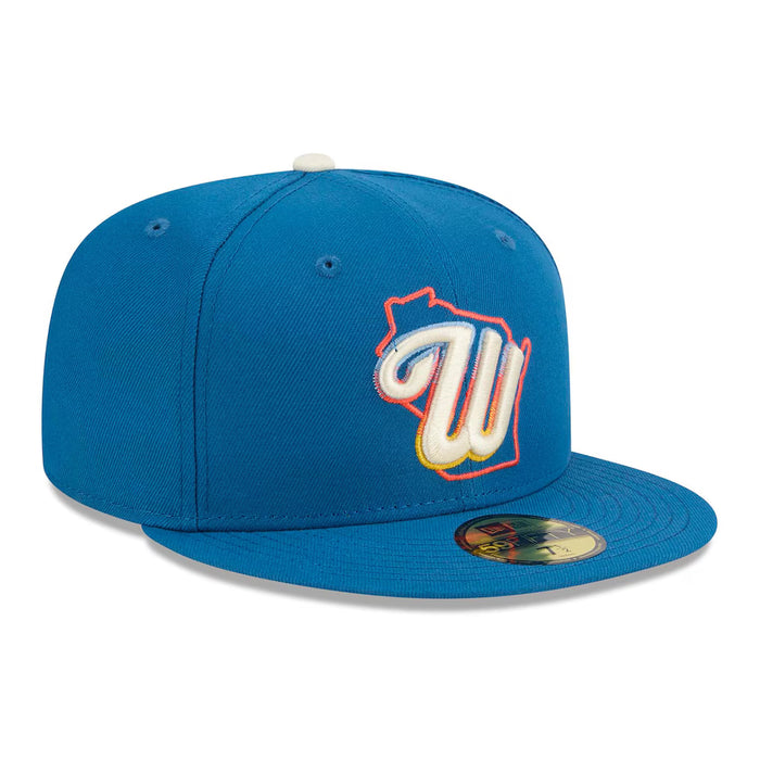 New Era Cap Co. Sized Hats MLB Adult Milwaukee Brewers New Era 2026 City Connect 59FIFTY Fitted Hat - Men's