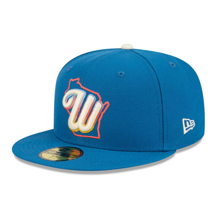 New Era Cap Co. Sized Hats MLB Adult Milwaukee Brewers New Era 2026 City Connect 59FIFTY Fitted Hat - Men's