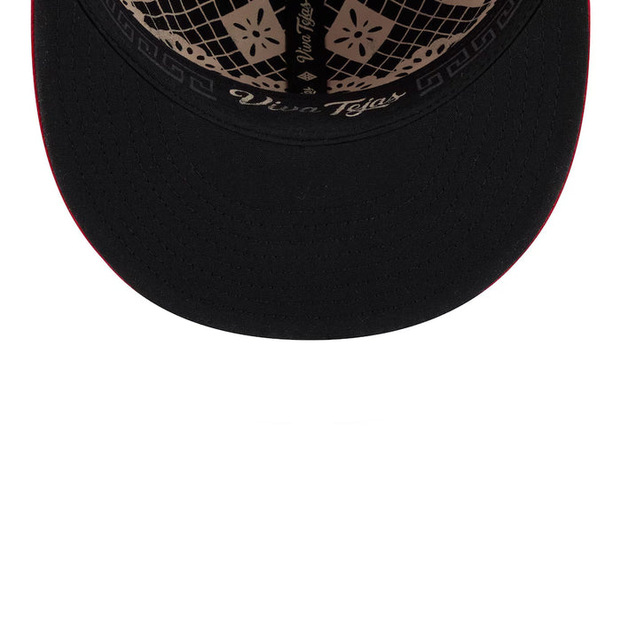 New Era Cap Co. Sized Hats MLB Adult Texas Rangers Red New Era 2026 City Connect 59FIFTY Fitted Hat - Men's