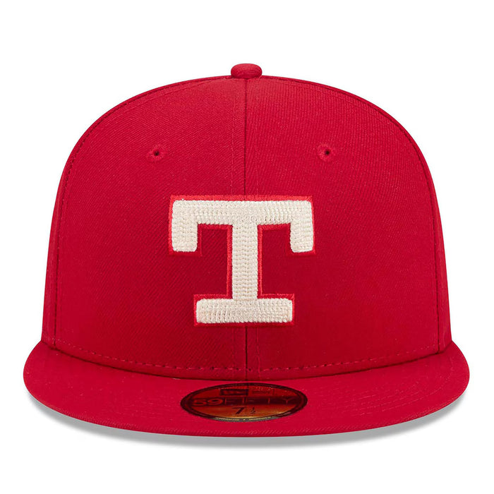 New Era Cap Co. Sized Hats MLB Adult Texas Rangers Red New Era 2026 City Connect 59FIFTY Fitted Hat - Men's
