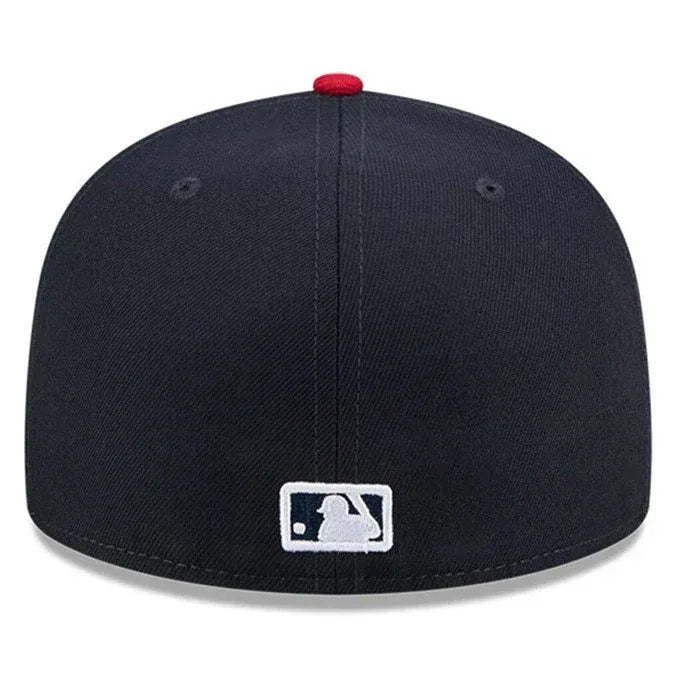 New Era Cap Co. Sized Hats MLB Minnesota Twins Navy 2025 Hall of Fame Weekend Cooperstown Side Patch 59Fifty Hat - Men's