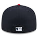 New Era Cap Co. Sized Hats MLB Minnesota Twins Navy 2025 Hall of Fame Weekend Cooperstown Side Patch 59Fifty Hat - Men's