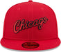 New Era Cap Co. Sized Hats NBA Adult Chicago Bulls Red Hardwood Classic Team Logo 59Fifty Fitted Hat - Men's