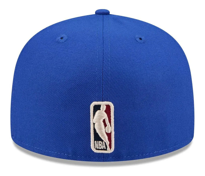 New Era Cap Co. Sized Hats NBA Adult Los Angeles Lakers Blue Hardwood Classic Team Logo 59Fifty Fitted Hat - Men's