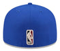 New Era Cap Co. Sized Hats NBA Adult Los Angeles Lakers Blue Hardwood Classic Team Logo 59Fifty Fitted Hat - Men's