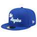 New Era Cap Co. Sized Hats NBA Adult Los Angeles Lakers Blue Hardwood Classic Team Logo 59Fifty Fitted Hat - Men's