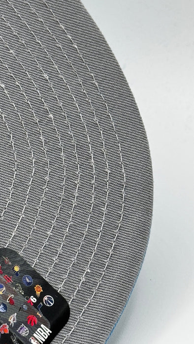 New Era Cap Co. Sized Hats NBA Adult Minneapolis Lakers New Era Baby Blue Custom Side Patch 59FIFTY Fitted Hat - Men's