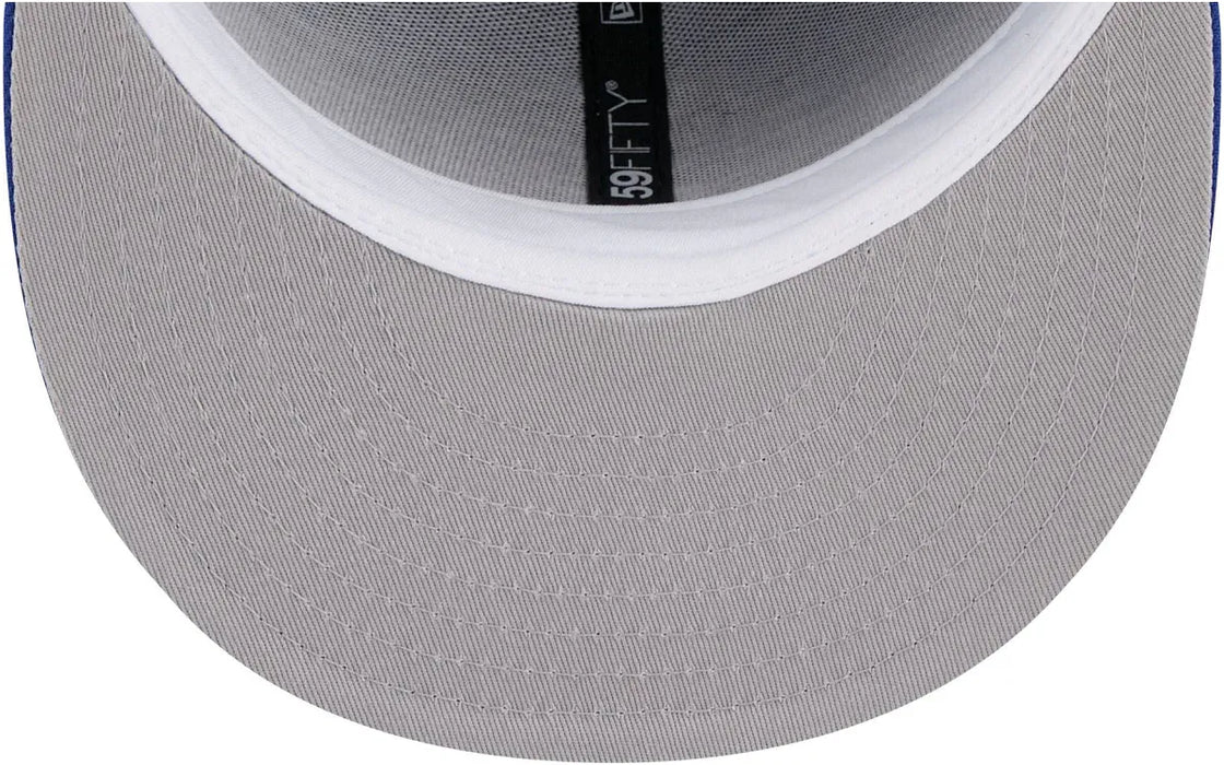 New Era Cap Co. Sized Hats NBA Adult Minnesota Timberwolves Blue Hardwood Classic Team Logo 59Fifty Fitted Hat - Men's