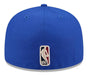 New Era Cap Co. Sized Hats NBA Adult Minnesota Timberwolves Blue Hardwood Classic Team Logo 59Fifty Fitted Hat - Men's