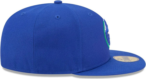 New Era Cap Co. Sized Hats NBA Adult Minnesota Timberwolves Blue Hardwood Classic Team Logo 59Fifty Fitted Hat - Men's