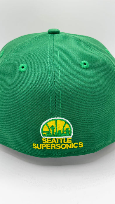 New Era Cap Co. Sized Hats NBA Adult Seattle Supersonics custom 59Fifty Fitted Hat - Men's
