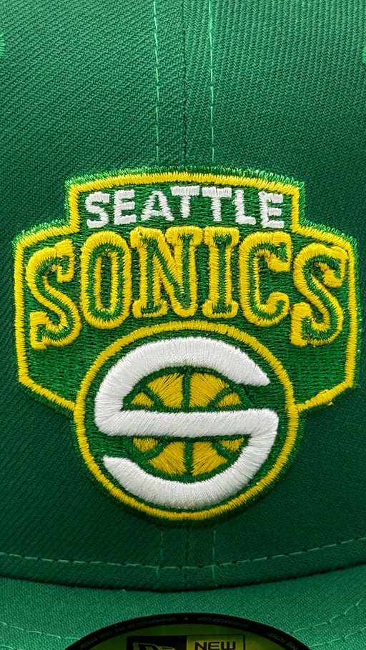 New Era Cap Co. Sized Hats NBA Adult Seattle Supersonics custom 59Fifty Fitted Hat - Men's