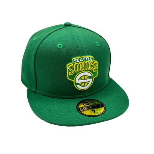 New Era Cap Co. Sized Hats NBA Adult Seattle Supersonics custom 59Fifty Fitted Hat - Men's