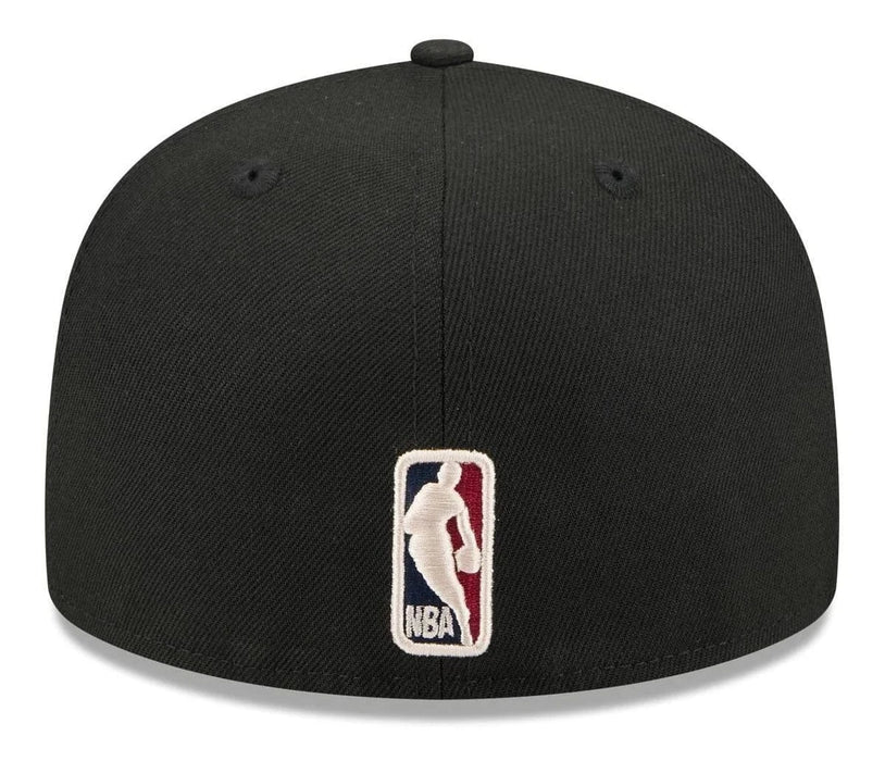 New Era Cap Co. Sized Hats NBA Adult Toronto Raptors Black Hardwood Classic Team Logo 59Fifty Fitted Hat - Men's