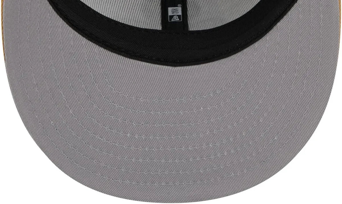 New Era Cap Co. Sized Hats NBA Boston Celtics New Era 2025/26 White/ Gold City Edition 59FIFTY Fitted Hat - Men's