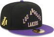 New Era Cap Co. Sized Hats NBA New Era Denver Nuggets Black 2025/26 City Edition 59FIFTY Fitted Hat - Men's