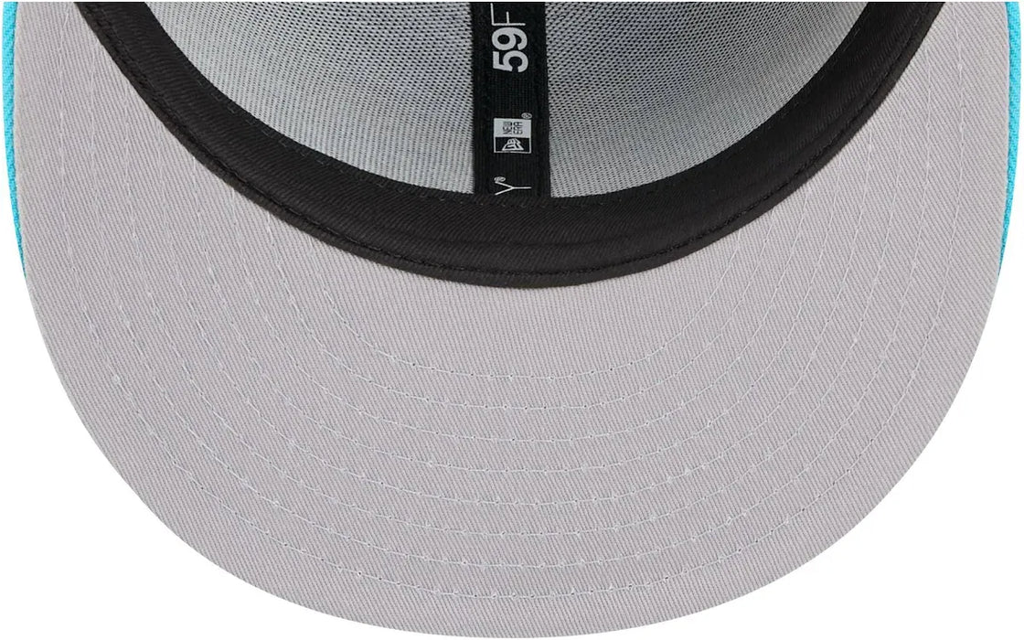 New Era Cap Co. Sized Hats NBA New Era Miami Heat Black 2025/26 City Edition 59FIFTY Fitted Hat - Men's