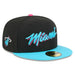 New Era Cap Co. Sized Hats NBA New Era Miami Heat Black 2025/26 City Edition 59FIFTY Fitted Hat - Men's