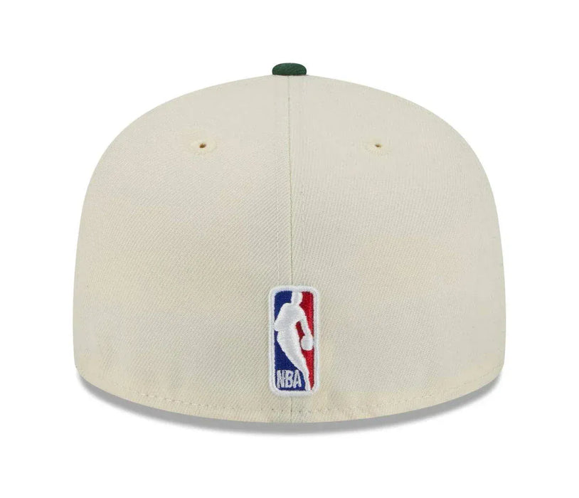 New Era Cap Co. Sized Hats NBA New Era Milwaukee Bucks Chrome 2025/26 City Edition 59FIFTY Fitted Hat - Men's