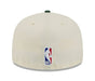 New Era Cap Co. Sized Hats NBA New Era Milwaukee Bucks Chrome 2025/26 City Edition 59FIFTY Fitted Hat - Men's