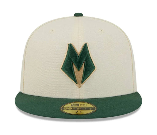New Era Cap Co. Sized Hats NBA New Era Milwaukee Bucks Chrome 2025/26 City Edition 59FIFTY Fitted Hat - Men's