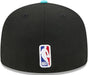 New Era Cap Co. Sized Hats NBA New Era San Antonio Spurs Black 2025/26 City Edition 59FIFTY Fitted Hat - Men's
