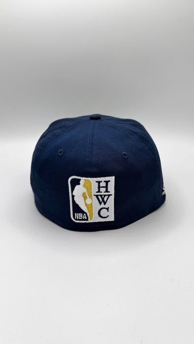 New Era Cap Co. Sized Hats NBA New York Knicks Hardwood Classic Bronson Team Logo 59Fifty Fitted Hat