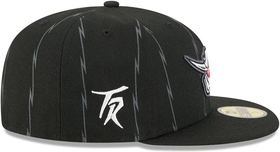 New Era Cap Co. Sized Hats NBA Toronto Raptors New Era 2025/26 Black City Edition 59FIFTY Fitted Hat - Men's