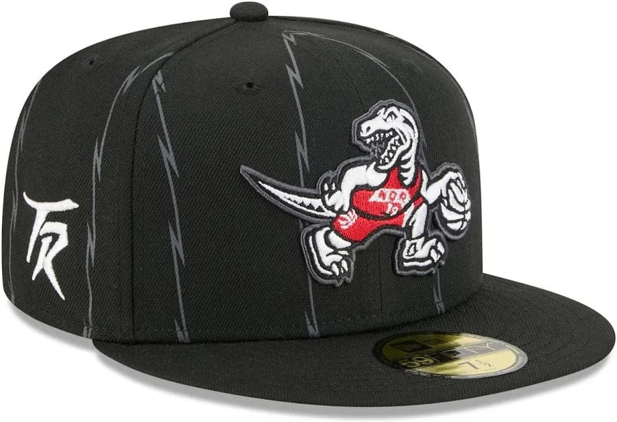 New Era Cap Co. Sized Hats NBA Toronto Raptors New Era 2025/26 Black City Edition 59FIFTY Fitted Hat - Men's
