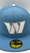 New Era Cap Co. Sized Hats NFL Adult Washington Commanders ROTY New Era Baby Blue Custom Side Patch 59FIFTY Fitted Hat - Men's
