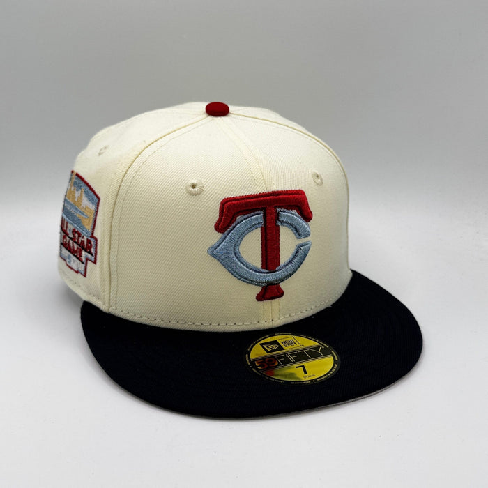 New Era Cap Co. Sized Hats NHL Adult Minnesota Twins Maximoff Custom Side Patch 59FIFTY Fitted Hat - Men's