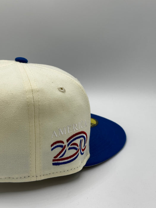 Adult Minnesota Wild Chrome Goldy Boldy Custom Side Patch 59FIFTY Fitted Hat - Men's
