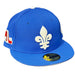 New Era Cap Co. Sized Hats NHL Adult Quebec Nordiques New Era Blue Custom Side Patch 59FIFTY Fitted Hat - Men's
