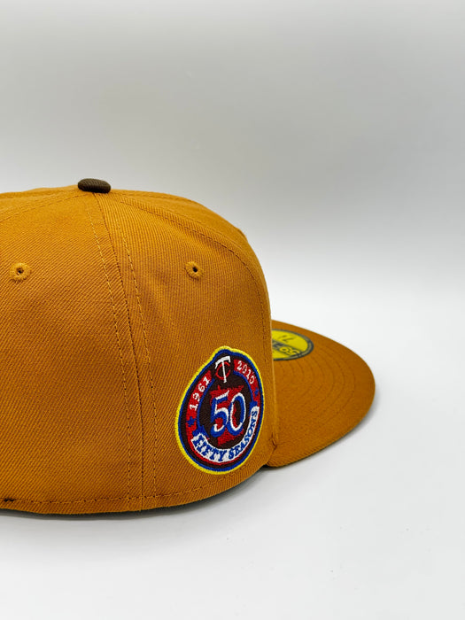 New Era Cap Co. Sized Hats NHL Minnesota Twins Sweet Martha Custom Side Patch 59FIFTY Fitted Hat