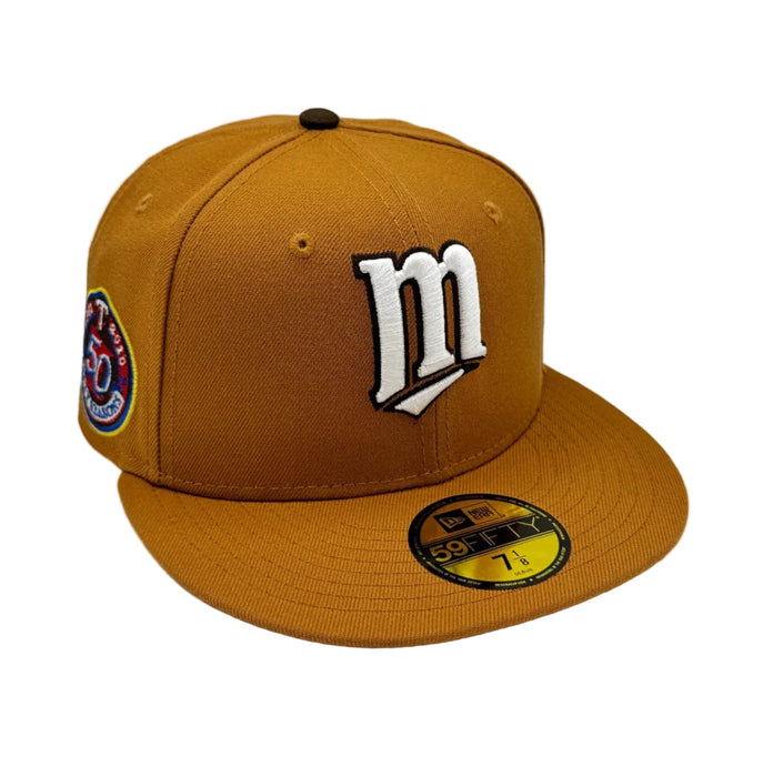 New Era Cap Co. Sized Hats NHL Minnesota Twins Sweet Martha Custom Side Patch 59FIFTY Fitted Hat