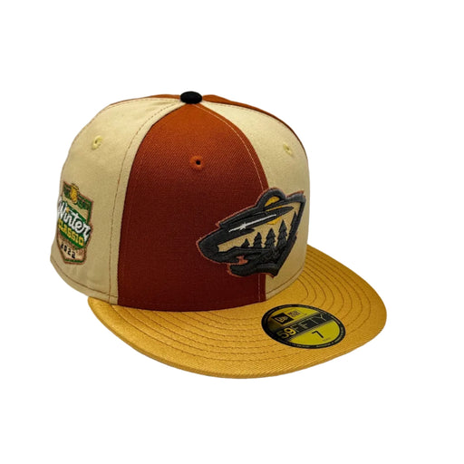 New Era Cap Co. Sized Hats NHL Minnesota Wild Where the Wild Things Are Custom Side Patch 59FIFTY Fitted Hat